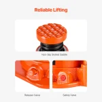 SucceBuy Hydraulic Bottle Jack 20/30/50 Ton Welded Bottle Jack with 3-Section Long Handle, for Car Pickup Truck RV, Auto Repair 6