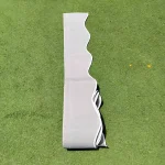 Custom Size Waterproof Fabric Solid Beige Gray Green Store Curtain Wavy Valance Replacement Sun Shade Canopy Patio Awning 4