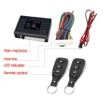 Universal Car Alarm Systems Auto Remote Central Kit Door Lock Keyless APP With Remote Contr Entry System Central Locking 5