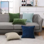 Olanly Chenille Cushion Cover 45x45 Pillow Cover 40x40cm Sofa Decorative Throw Pillow Case Soft Luxury For Living Room Decor﻿ 6