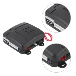 Car Alarm Remote Universal Car Alarm Security  System Keyless Entry with 2 Remote Controls Siren Car Security System 4