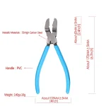 Multifunctional Diagonal Pliers Car Clip Pliers Car Rivet Tightening Pliers Wire Stripping Plier Staple Screwdriver Removal Tool 3
