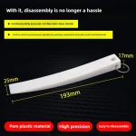 Auto Door Clip Panel Trim Removal Wedge Car Disassembly Hand Tools Plastic Wedge For Car Door Panel 5