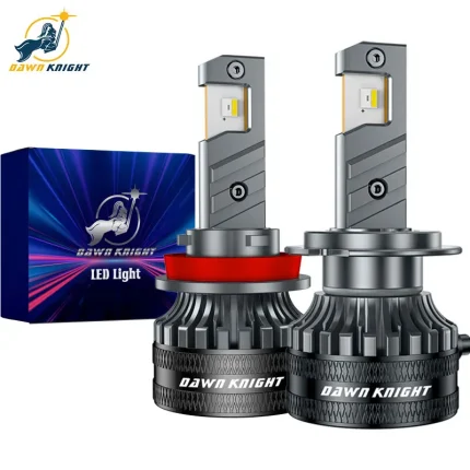 DAWN KNIGHT D7 Super Mini H4 H7 H11 LED Headlight Lamp H1 HB3 HB4 Reflector Optic Headlight Special Replacement Kit 2PCS