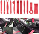 Hand-held Disassembly Tools Car Trim Removal Tool Panel Door Audio Trim Removal Kit Auto Clip Pliers Fastener Remover Set 2