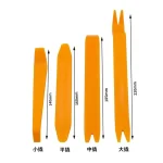Auto Door Clip Panel Trim Removal Tool Kit Car Interior Repair Set Plastic Screwdriver Metal Pliers Puller Clip Extractor 5