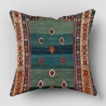 Persian Rug Pattern Pillowcase Living Room Sofa Cushion Cover Fashion Decorative Home Decor 45X45cm Two Sides Short Plush 6