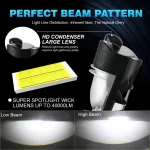 H4 Lenses LED Lamp H4 Led Canbus Car H4 LED Headlights H4 Mini Projector Led For Motorcycle Headlight H4 Led Car Headlight Bulb 2