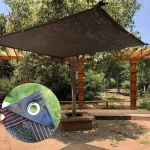 Black Sunshade Net Shading 70~80% Plant Greenhouse Cover Mesh Fence Privacy Screen Garden Sun Shed Outdoor Anti-UV 4