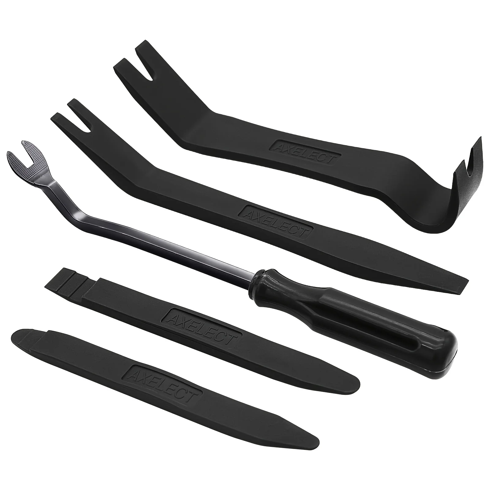 5Pcs Auto Trim Removal Tool Kit, No Scratch Plastic Pry Tool Kit - Interior Door Panel Clip Fastener Removal Set For Vehicle 5Pcs Auto Trim Removal Tool Kit, No Scratch Plastic Pry Tool Kit - Interior Door Panel Clip Fastener Removal Set For Vehicle