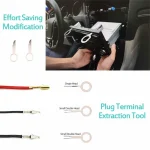 Car tools Car Interior Disassembly kit plastic trim removal tool car clips puller diy Panel Tools for auto trim puller set 5