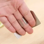 Stainless Steel Vegetable Cutting Finger Guard Hand Guard Kitchen Gadget Protective Cover 4