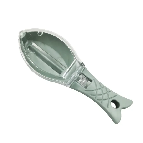 Kitchen Household Scale Scraper With Lid, Fish Scale Scraper, Manual Descaling, Brushing Of Fishing Tools 5