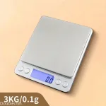 Digital Kitchen Scale Stainless Steel Food Scale with LCD Display for Precise Weighing of Cooking Ingredients Diet 6