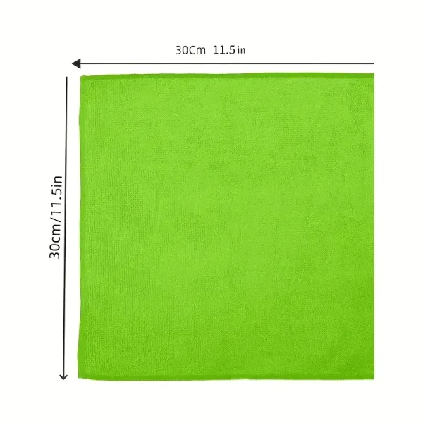 20/10/5/3pcs Microfiber Cleaning Cloth, Dishwashing Cloth Household Rag Kitchen Bathroom Cleaning Towel Durable Absorbent Towel 2