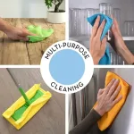 20/10/5/3pcs Microfiber Cleaning Cloth, Dishwashing Cloth Household Rag Kitchen Bathroom Cleaning Towel Durable Absorbent Towel 5