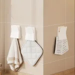 Kitchen Rubber Glove Holder Dishwashing Gloves Hook Rag Towel Clip Organizer Household Cleaning Hanger Rack Accessories 6
