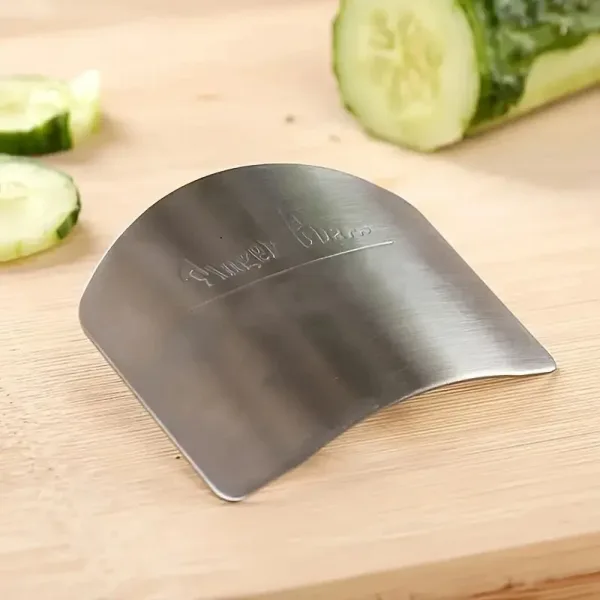 Stainless Steel Vegetable Cutting Finger Guard Hand Guard Kitchen Gadget Protective Cover 5