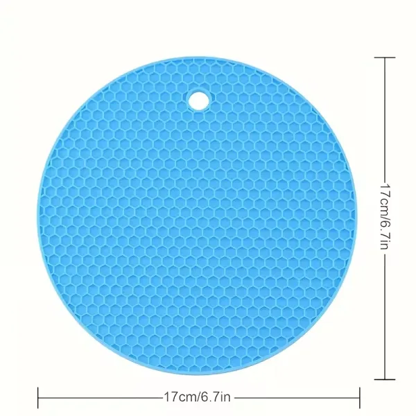 4 Round Kitchen Trivets, Reusable Heatproof Mat for Table Protection Under Hot Cookware & Dishes 6 4 Round Kitchen Trivets, Reusable Heatproof Mat for Table Protection Under Hot Cookware & Dishes 6
