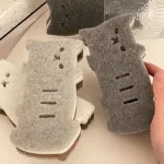 4-piece Cute Cat Kitchen Sponge Set - Thick and Durable Dishwashing and Cleaning Tools 6