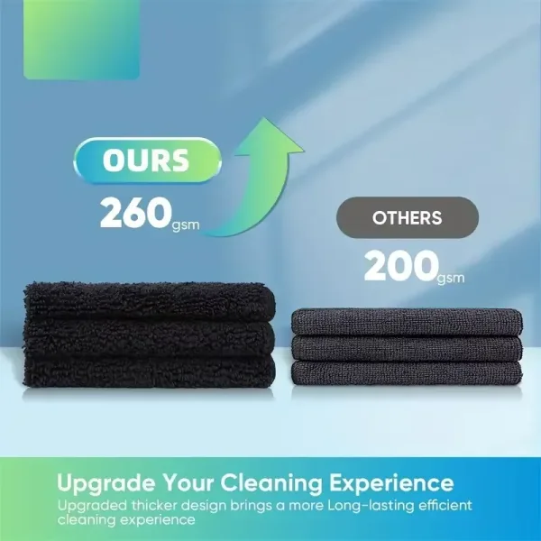 20/10/5/3pcs Microfiber Cleaning Cloth, Dishwashing Cloth Household Rag Kitchen Bathroom Cleaning Towel Durable Absorbent Towel 6