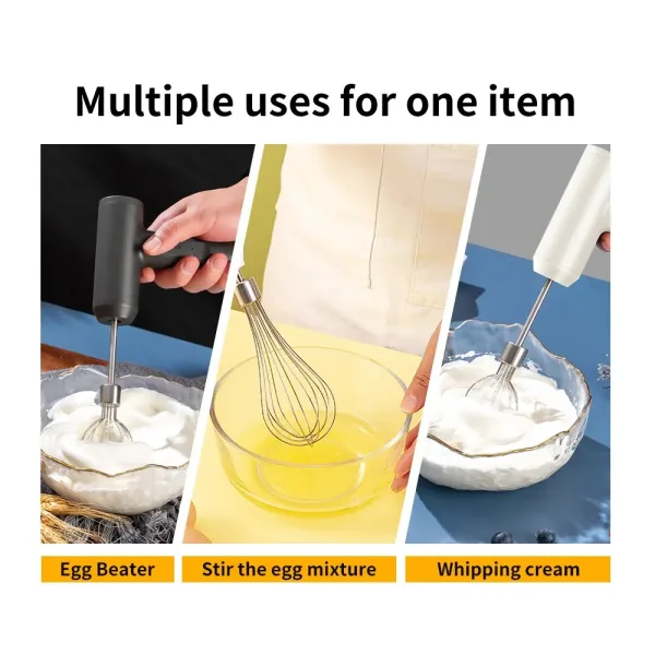 1 PCS Wireless Electric Food Mixer Portable 3 Speeds Egg Beater Baking Dough Cake Cream Mixer Kitchen Tools 2 1 PCS Wireless Electric Food Mixer Portable 3 Speeds Egg Beater Baking Dough Cake Cream Mixer Kitchen Tools 2