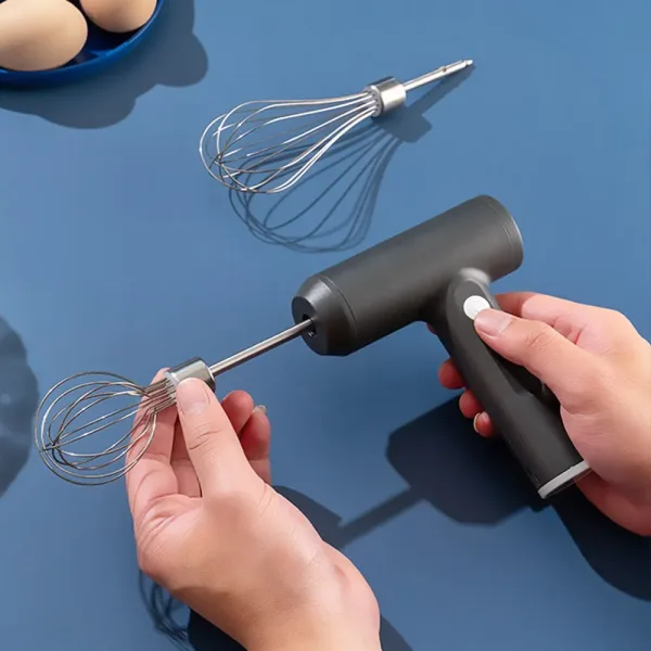 1 PCS Wireless Electric Food Mixer Portable 3 Speeds Egg Beater Baking Dough Cake Cream Mixer Kitchen Tools 6 1 PCS Wireless Electric Food Mixer Portable 3 Speeds Egg Beater Baking Dough Cake Cream Mixer Kitchen Tools 6