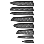 Kitchen Knife Sheath Black Plastic Knife Covers Knife Blade Protector Cover Guards Case Kitchen Accessories кухонні аксесуари 2
