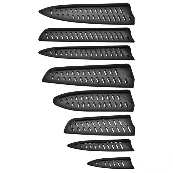 Kitchen Knife Sheath Black Plastic Knife Covers Knife Blade Protector Cover Guards Case Kitchen Accessories кухонні аксесуари 2