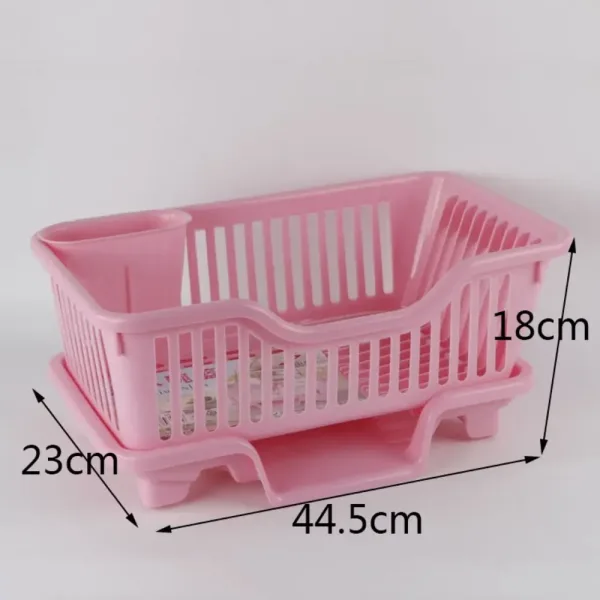 Dish Drying Kitchen Utensils Drainer Rack with Drain Board Countertop Dinnerware Plates Bowls Chopsticks Spoons Organizer 6 Dish Drying Kitchen Utensils Drainer Rack with Drain Board Countertop Dinnerware Plates Bowls Chopsticks Spoons Organizer 6