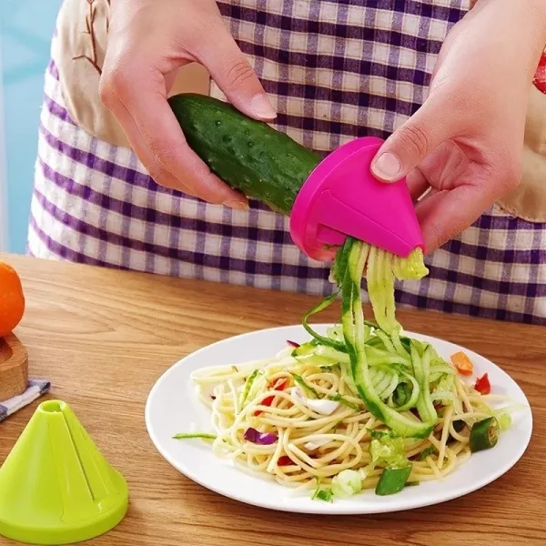 Kitchen Rotating ShredderSpiral Peeler Manual Vegetable Slicer Fruit Potato Radish Grater Kitchen Gadgets Kitchen Accessories 2