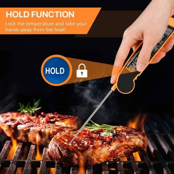Hot Sale Digital Kitchen Food Thermometer For Meat Water Milk Cooking Food Probe BBQ Electronic Oven Thermometer Kitchen Tools 3
